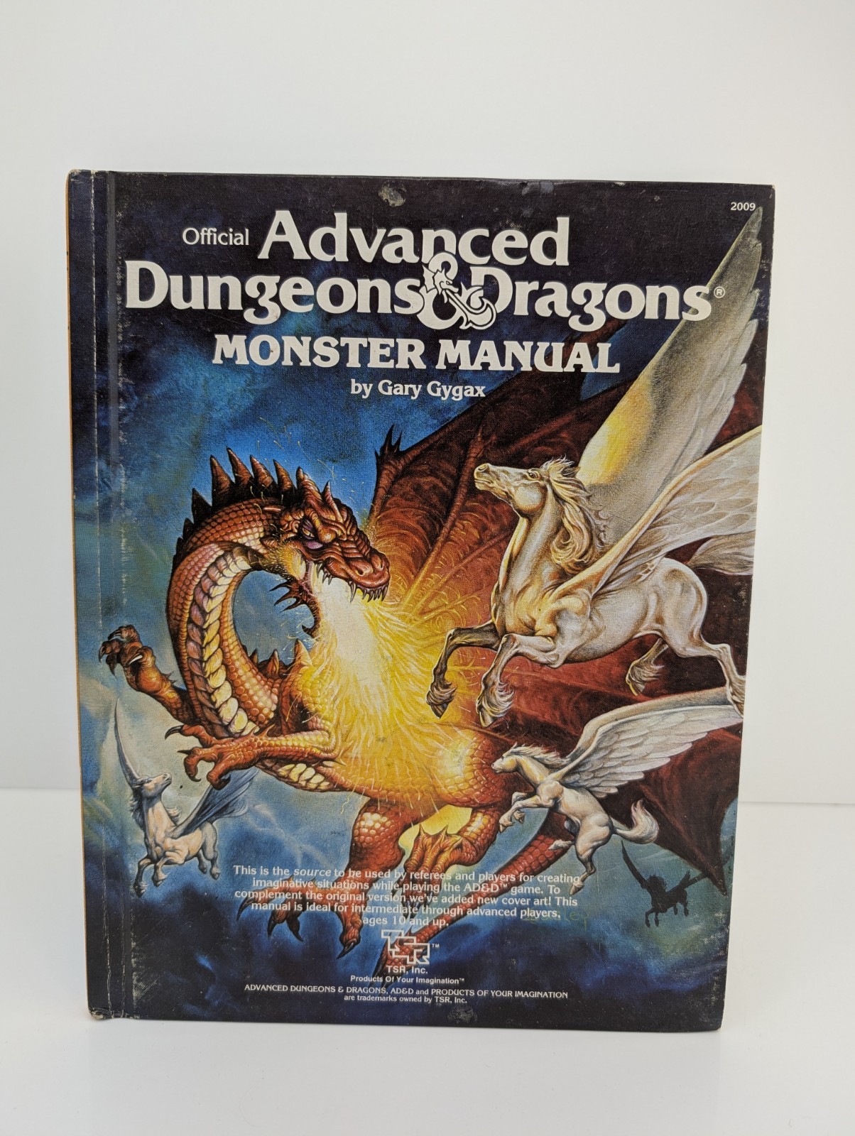 Official Advanced Dungeons & Dragons Monster Manual Gary Gygax 1979 HC TSR