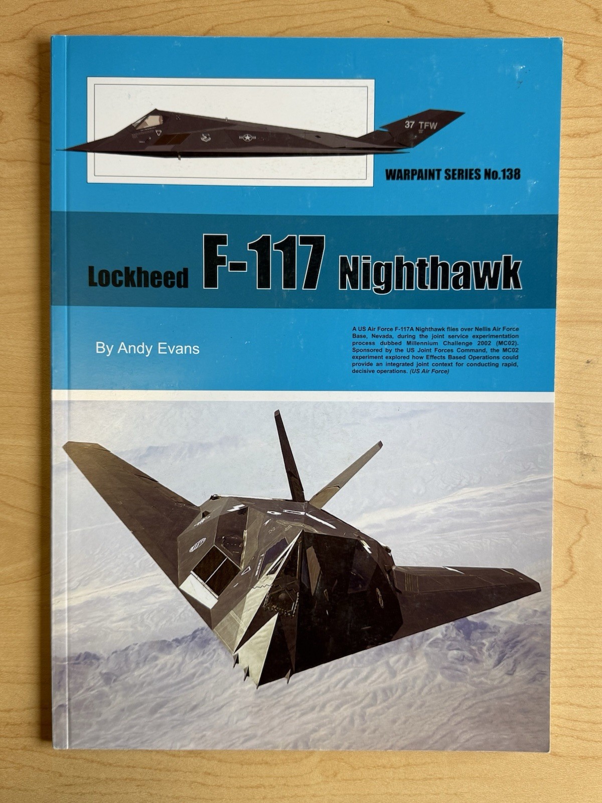 Warpaint Series No. 138 – Lockheed F-117 Nighthawk by Andy Evans (PB)