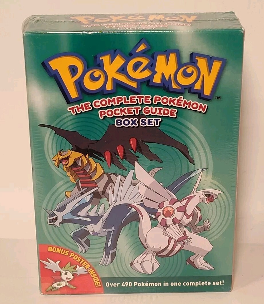 The Complete Pokémon Pocket Guide Box Set + Bonus Poster 2017 Edition