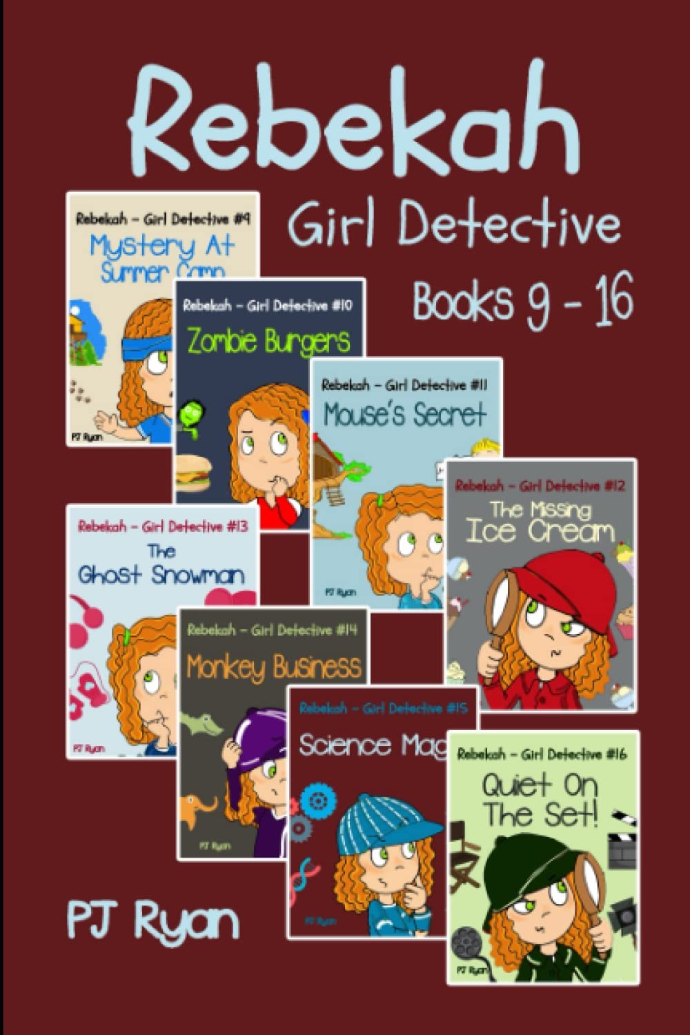 Rebekah – Girl Detective Books 9-16: 8 Fun Short Story Mysteries for Childre…