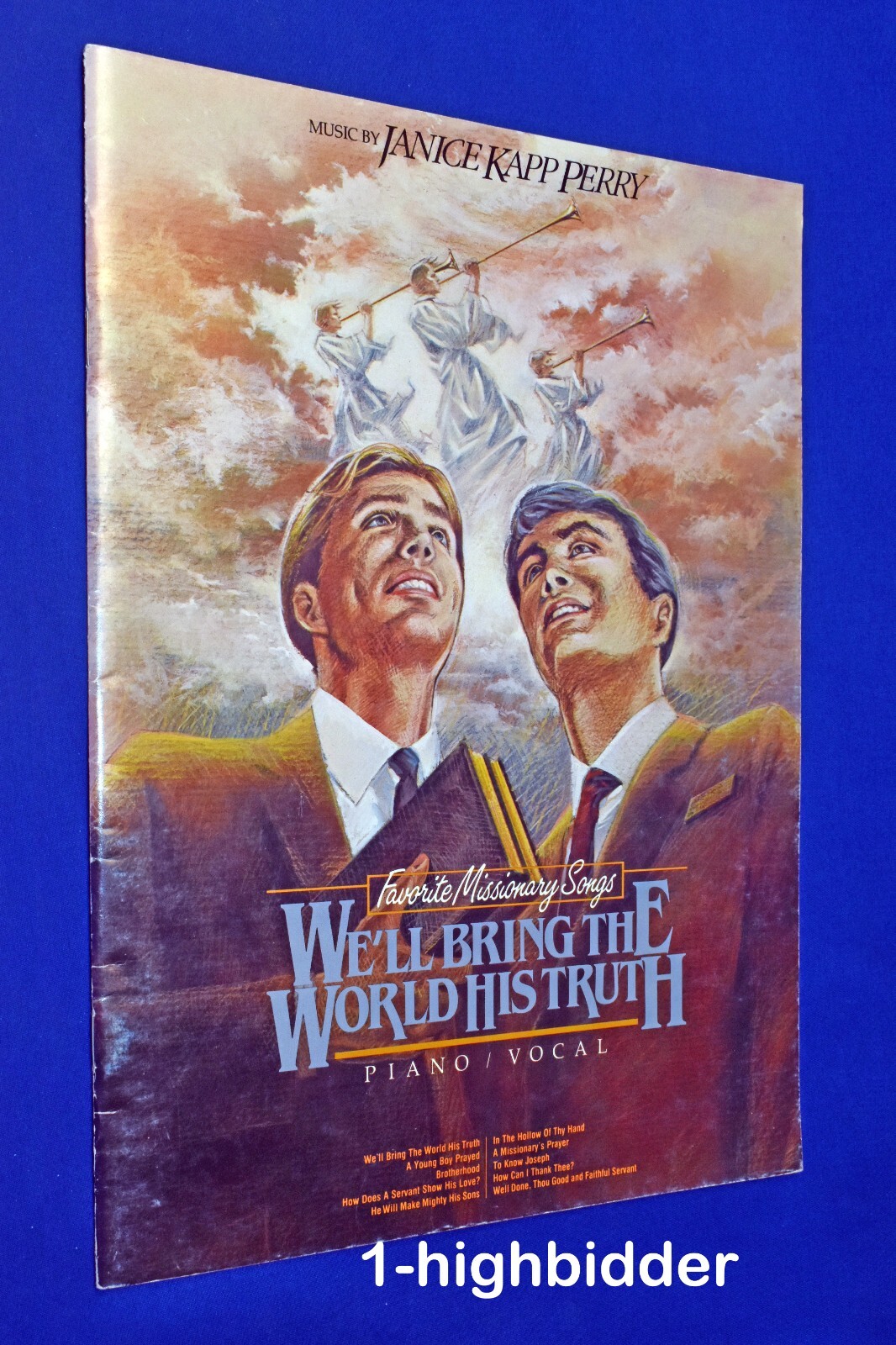 We’ll Bring the World His Truth Missionary Songs Janice Kapp Perry Piano Vocal