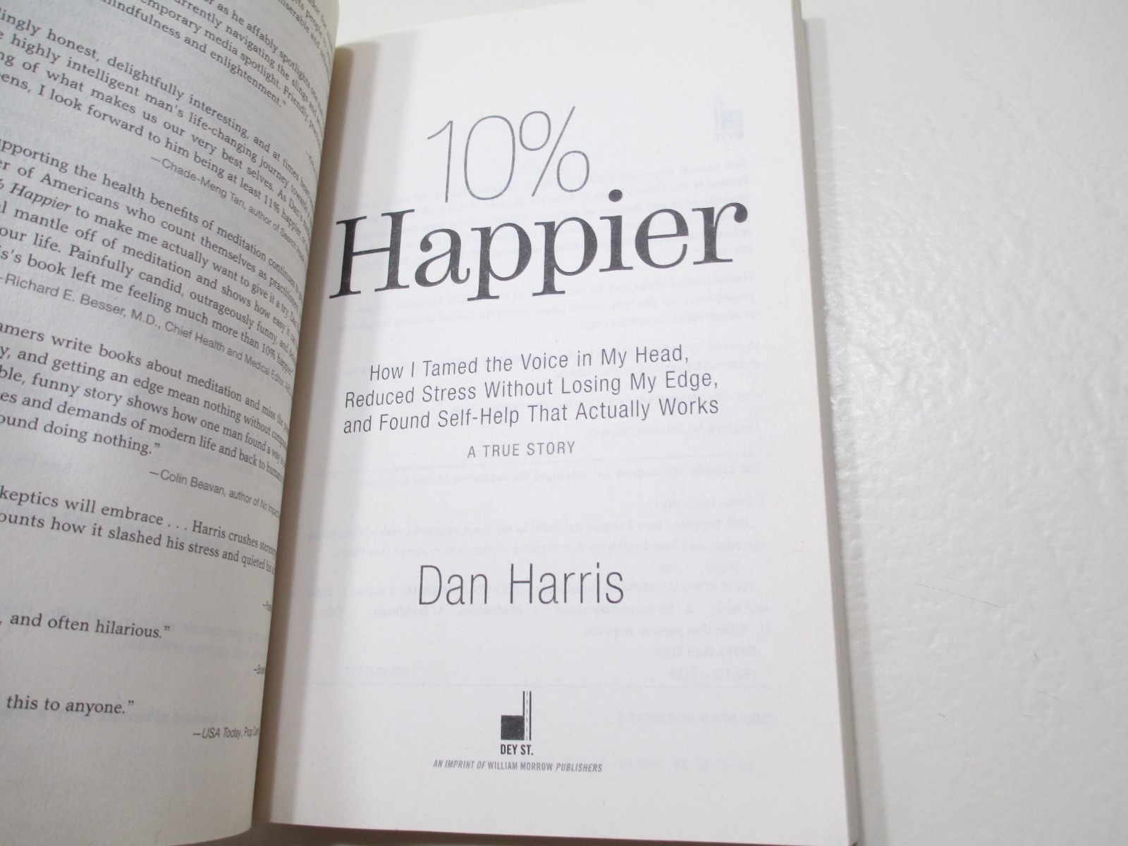 10% Happier – Dan Harris – Paperback