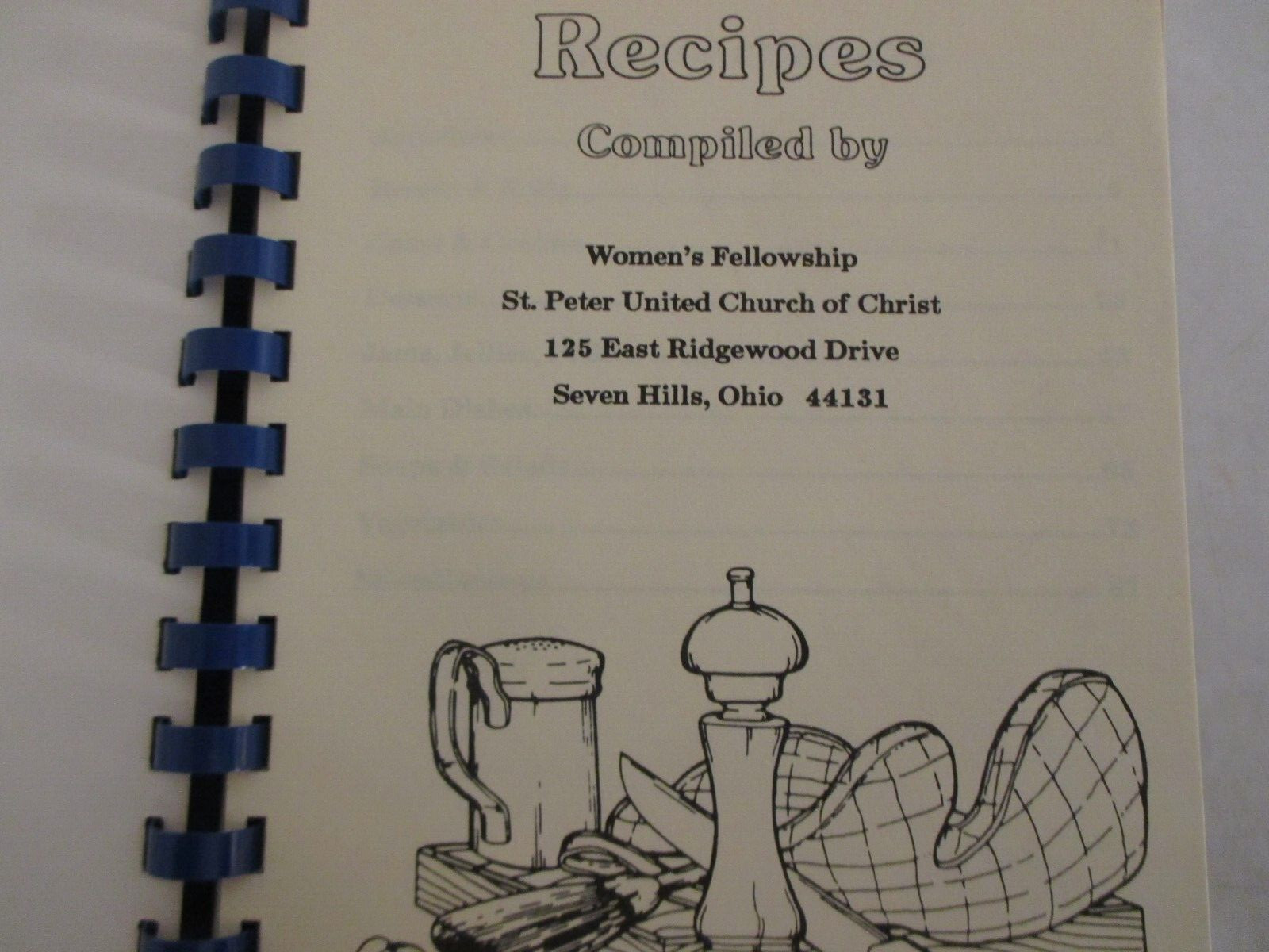 Recipes Compiled by the Women’s Fellowship of St. Peter United Church of Christ