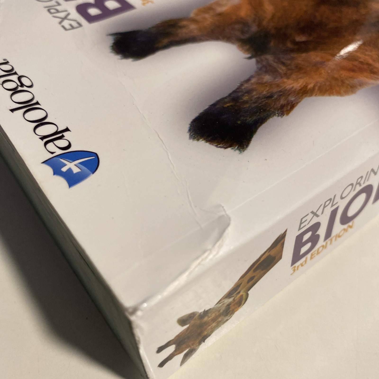 Apologia Exploring Creation with Biology 3rd Edition Damaged Cover