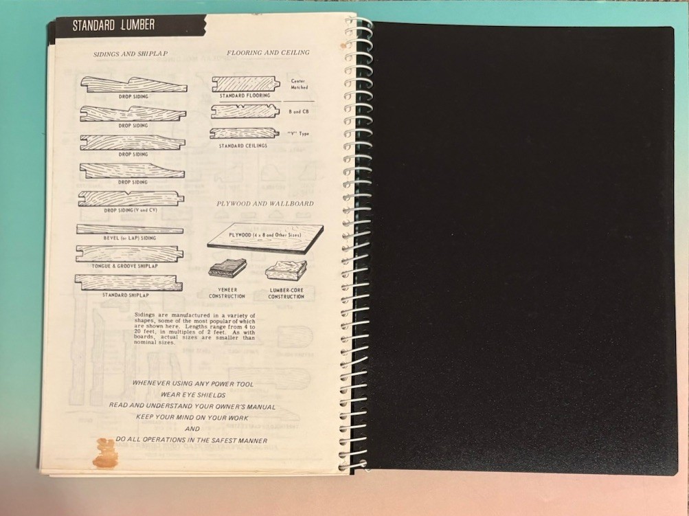 SEARS Power Tool Know How ROUTER Spiral Craftsman Handbook 9-2949–1985