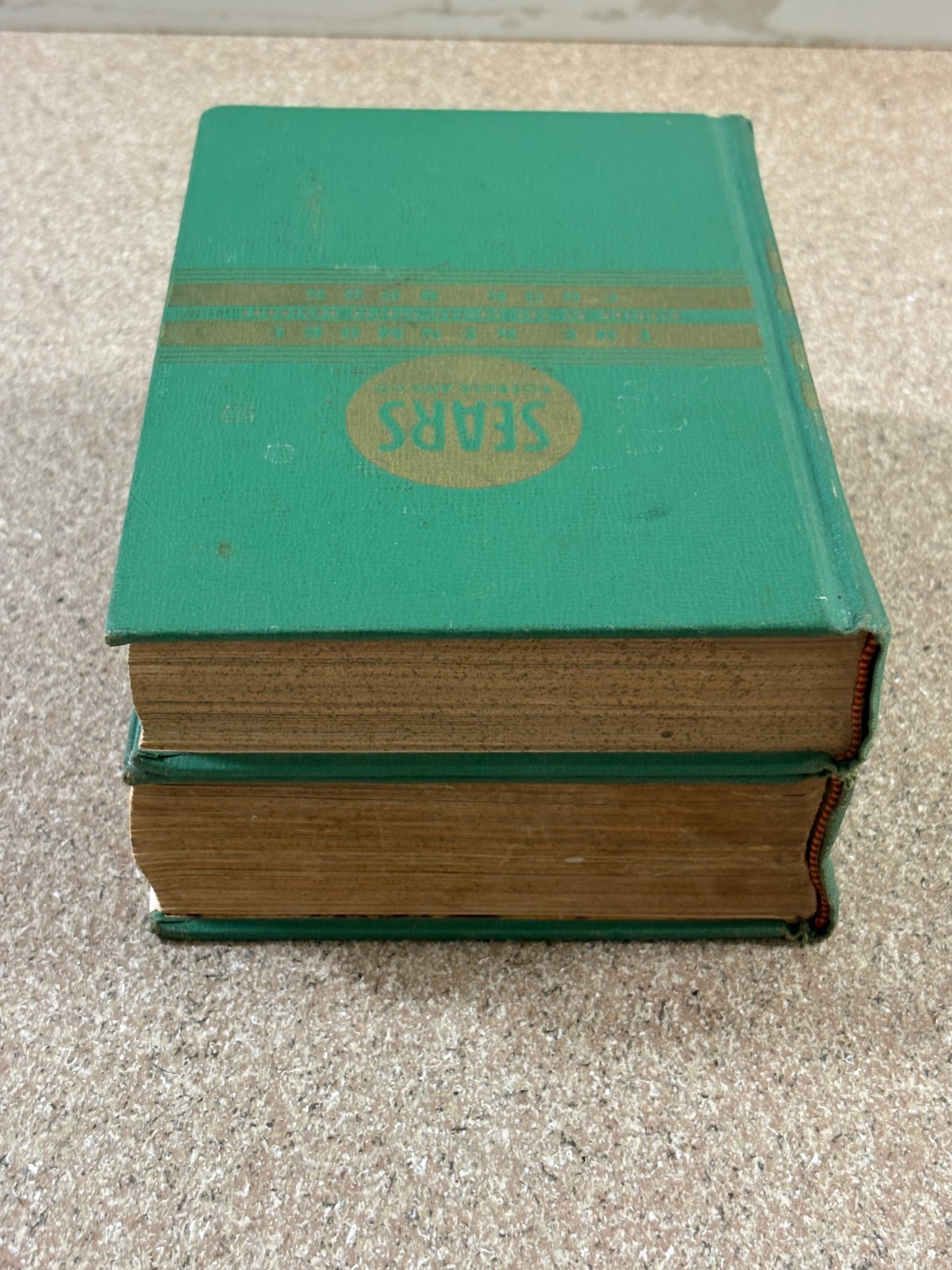 Set of 2 Sears Roebuck $ Co. Cookbook 1947 HC US Regional & American Womens