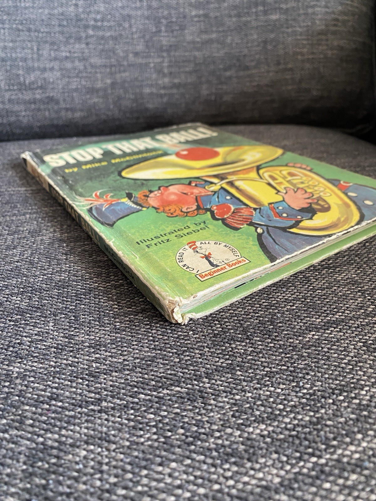 Stop That Ball! by Mike McClintock (1959, Hardcover) Vintage Dr. Seuss, Siebel
