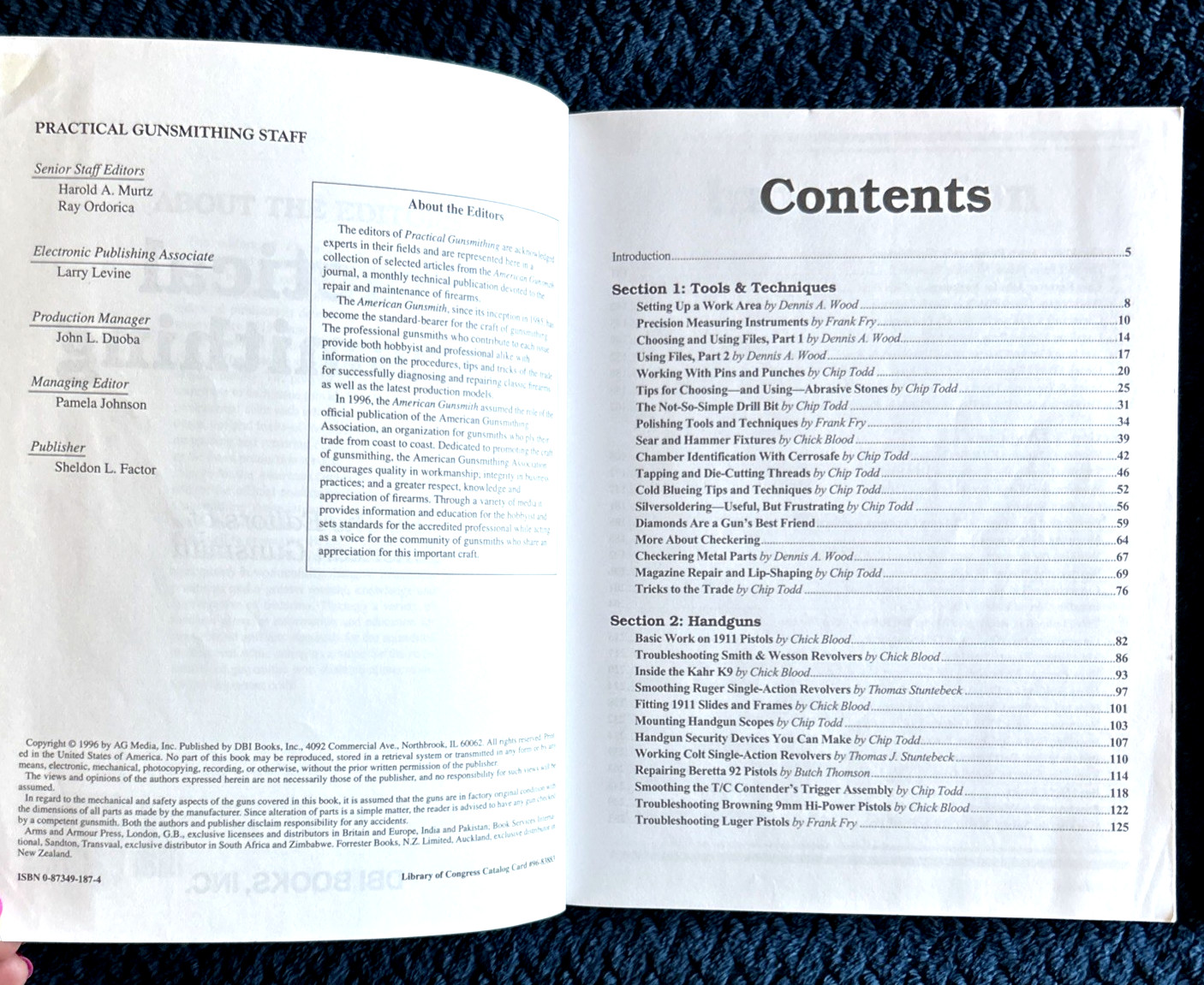 Gunsmithing Books Learn Troubleshooting Method & Practical by American Gunsmith