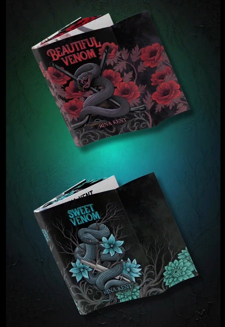 SIGNED Mystic Box Jul/Aug: Sweet Venom Beautiful Venom By Rina Kent *PRESALE*