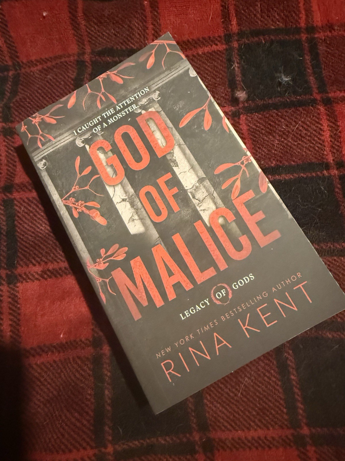 God Of Malice-Rina Kent NEW, NO Sprayed Edge