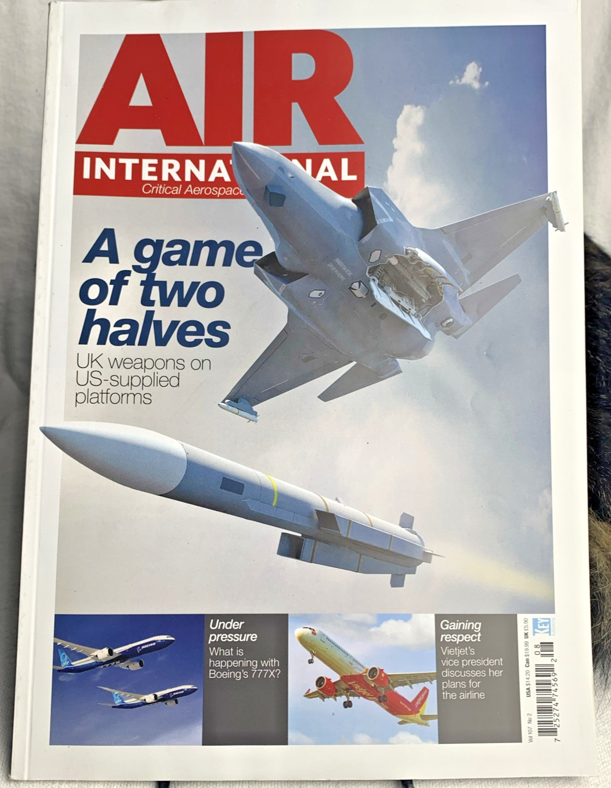 Air International Magazine Vol 107 No 2 August 2024 A Game Of Two Halves New