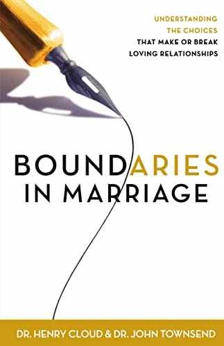 Boundaries in Marriage: – Paperback, by Cloud Henry; Townsend – Acceptable