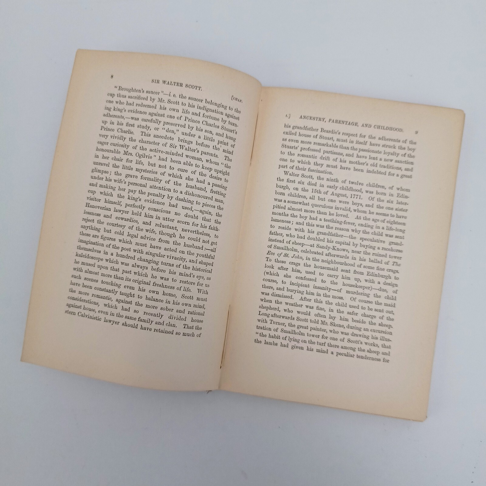 Sir Walter Scott Richard H. Hutton English Men Of Letters 1878 1st Ed UK HC