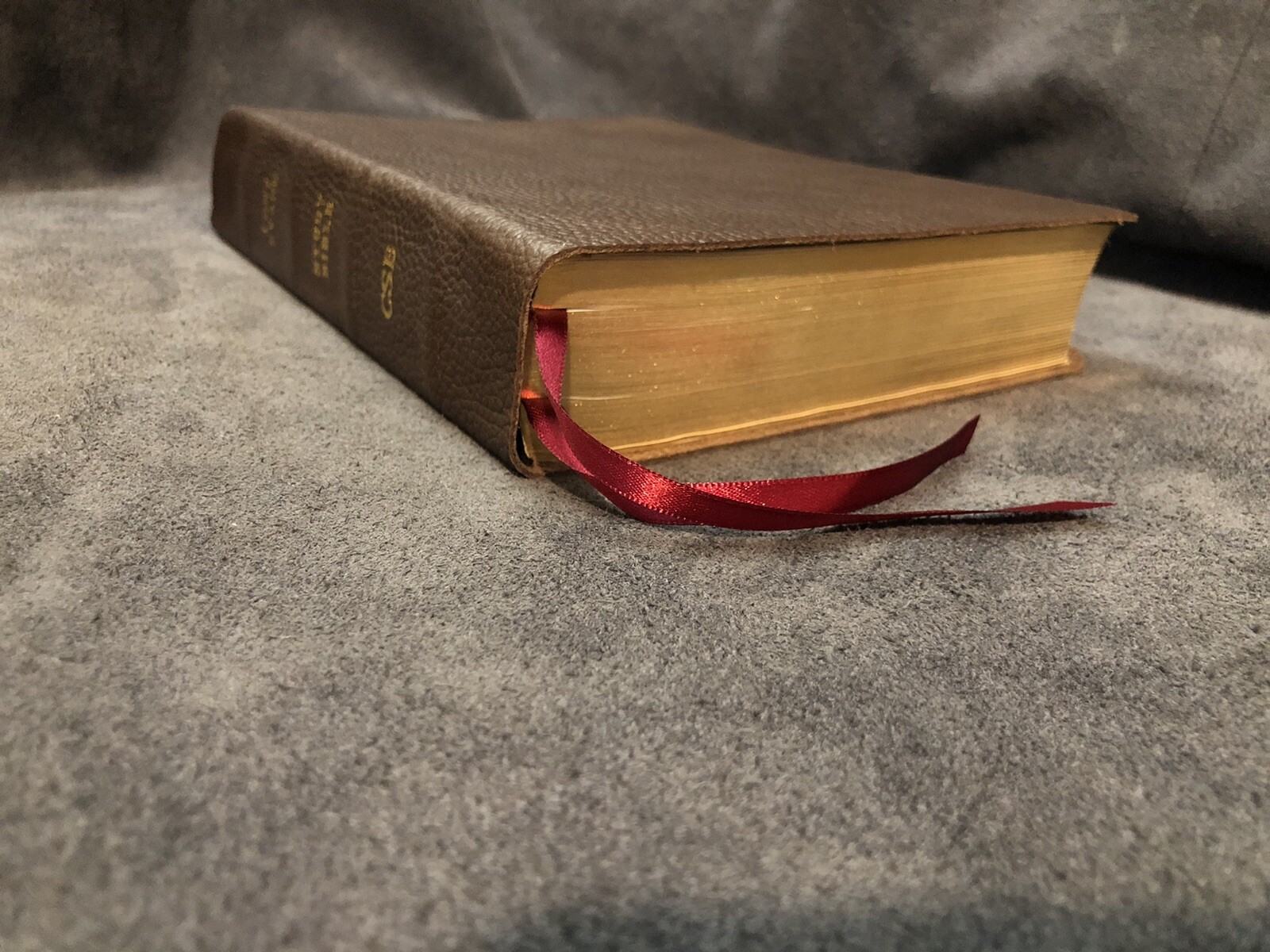 tony evans study bible leather CSB Christian Standard Version Brown Soft Cowhide