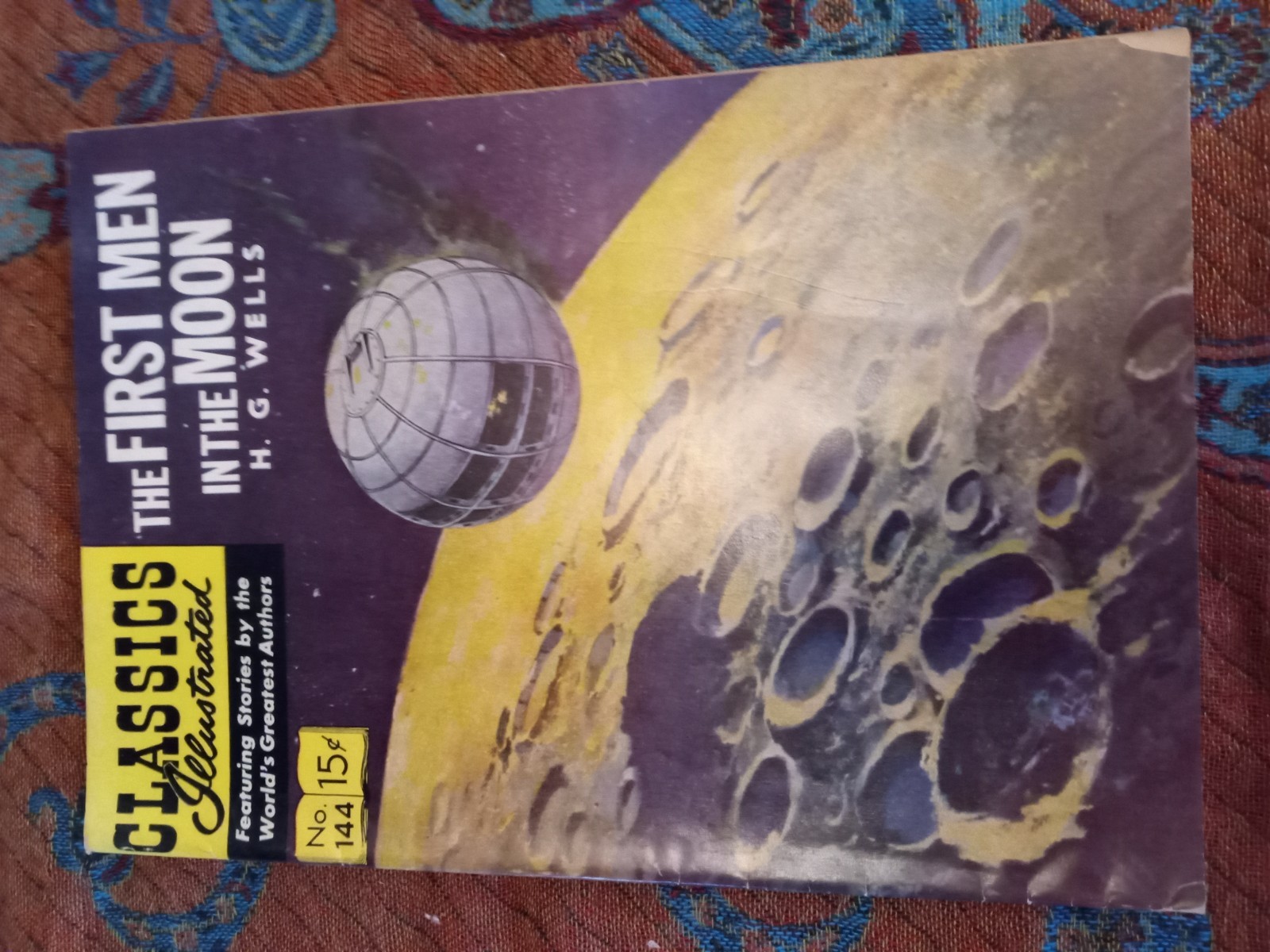 Lot – H.G. Wells & Jules Verne Adap. (Numbers: 34, 124, 133, 138, 144) Golden/S