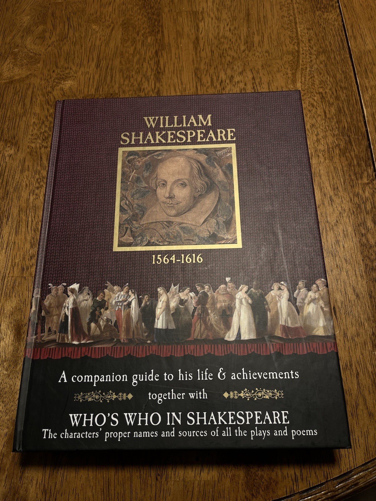 William Shakespeare 1564-1616 Shakespeare Companion Guide HC Illustrated 1st Ed