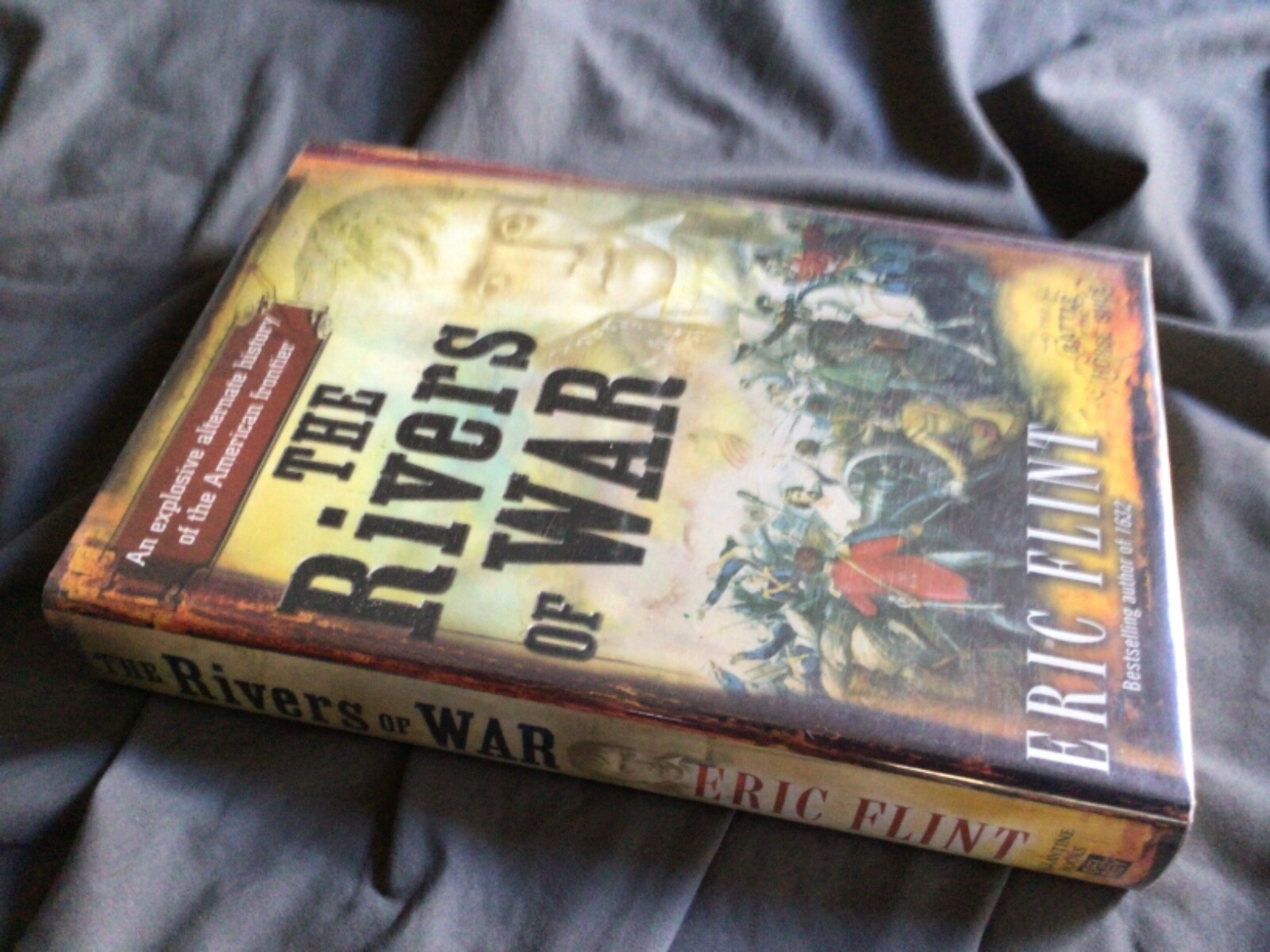 *Signed* The Rivers of War by Eric Flint (2005, Hardcover)