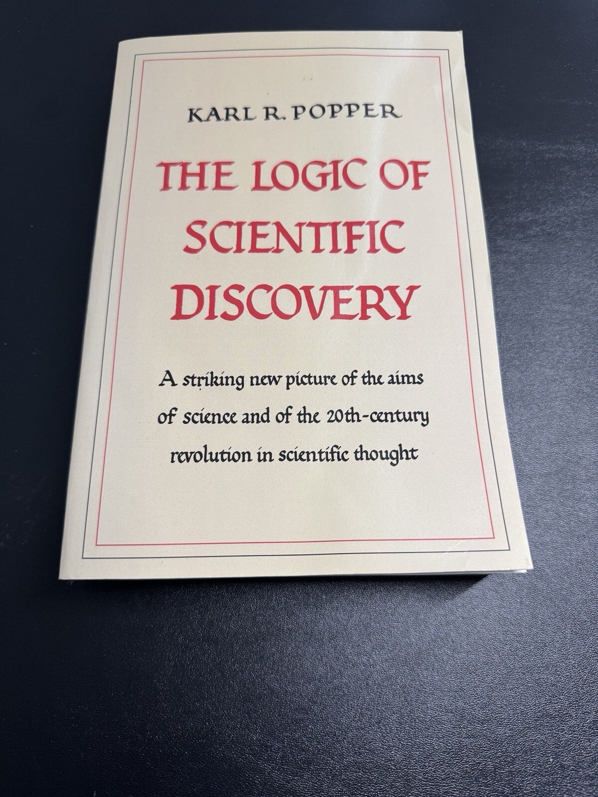 Logic of Scientific Discovery by Karl R. Popper (2014, Trade Paperback)