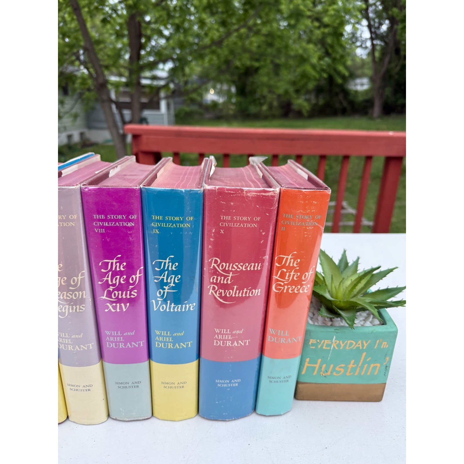 The Story of Civilization Will Durant 11 Volume Set Simon & Schuster READ