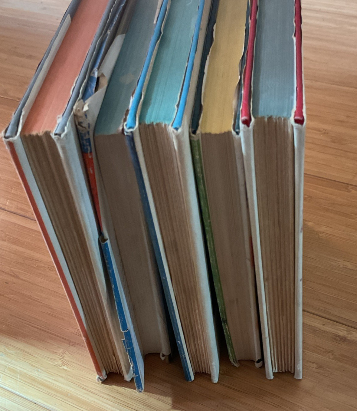Lot VTG 1953 Sci Fi 5 Books HCDJ Science Fiction, Syndic, World Out of Mind, etc
