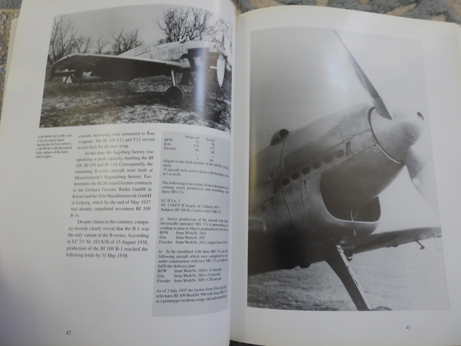 Messerschmitt Bf 109 A-E Development-Testing-Production Radinger/Schick HB/DJ
