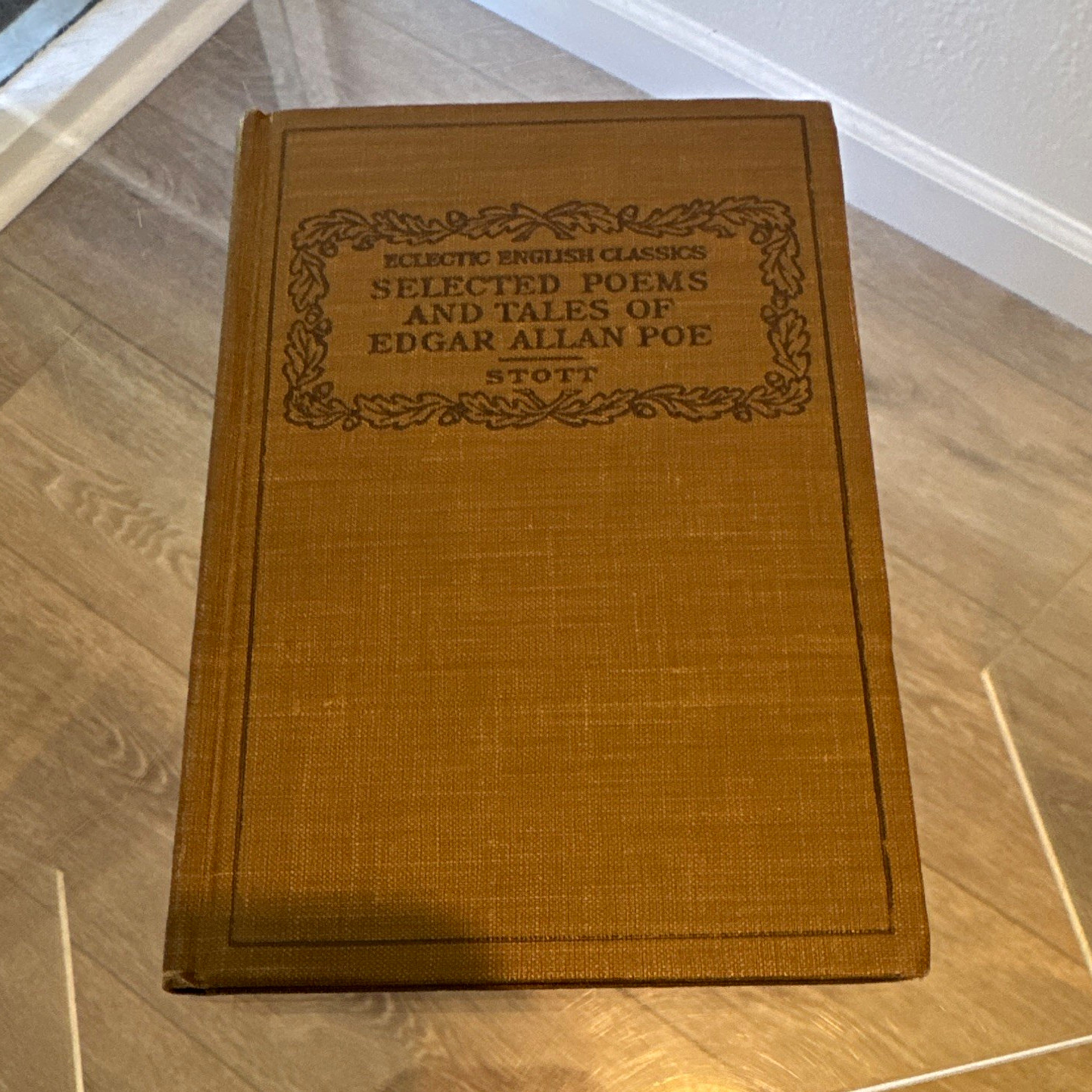 Edgar Allan Poe Selected Poems and Tales HC Illustrated American Book Co 1914
