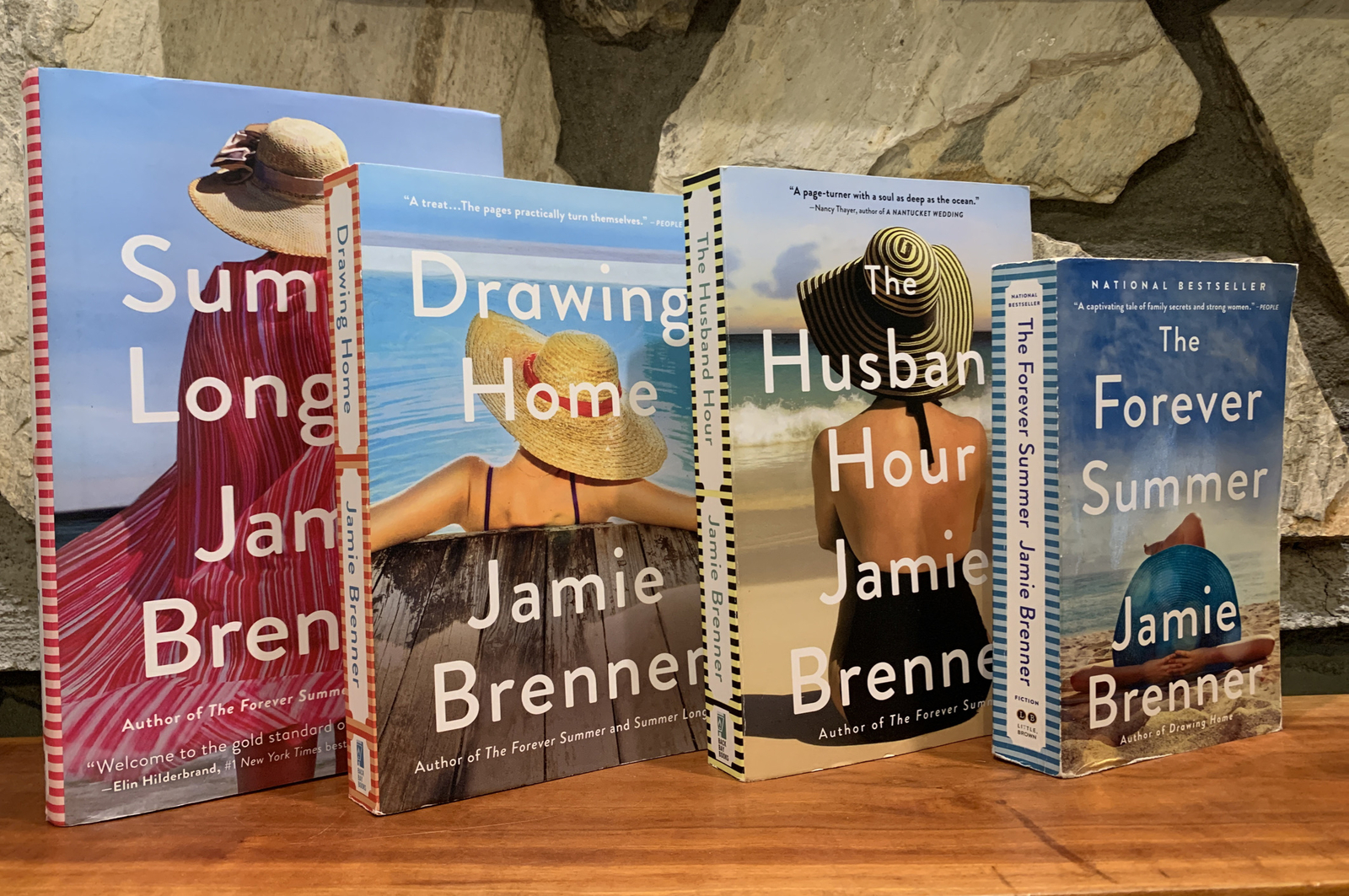 Jamie Brenner Love Of 4 Novels Set Drawing Home Mixed HC SC