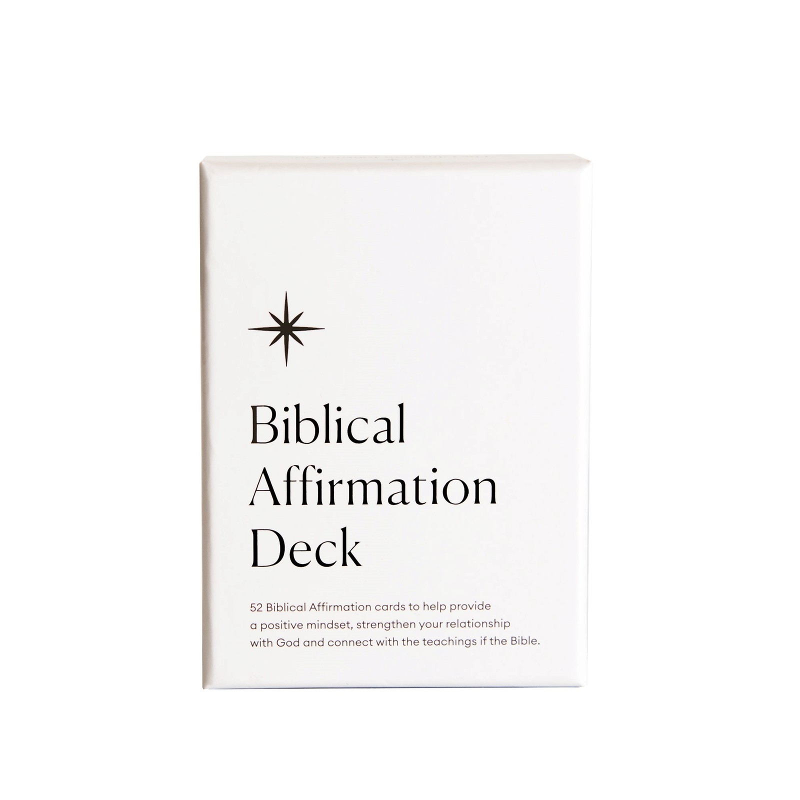 Biblical Affirmation Card Deck (52 Cards)