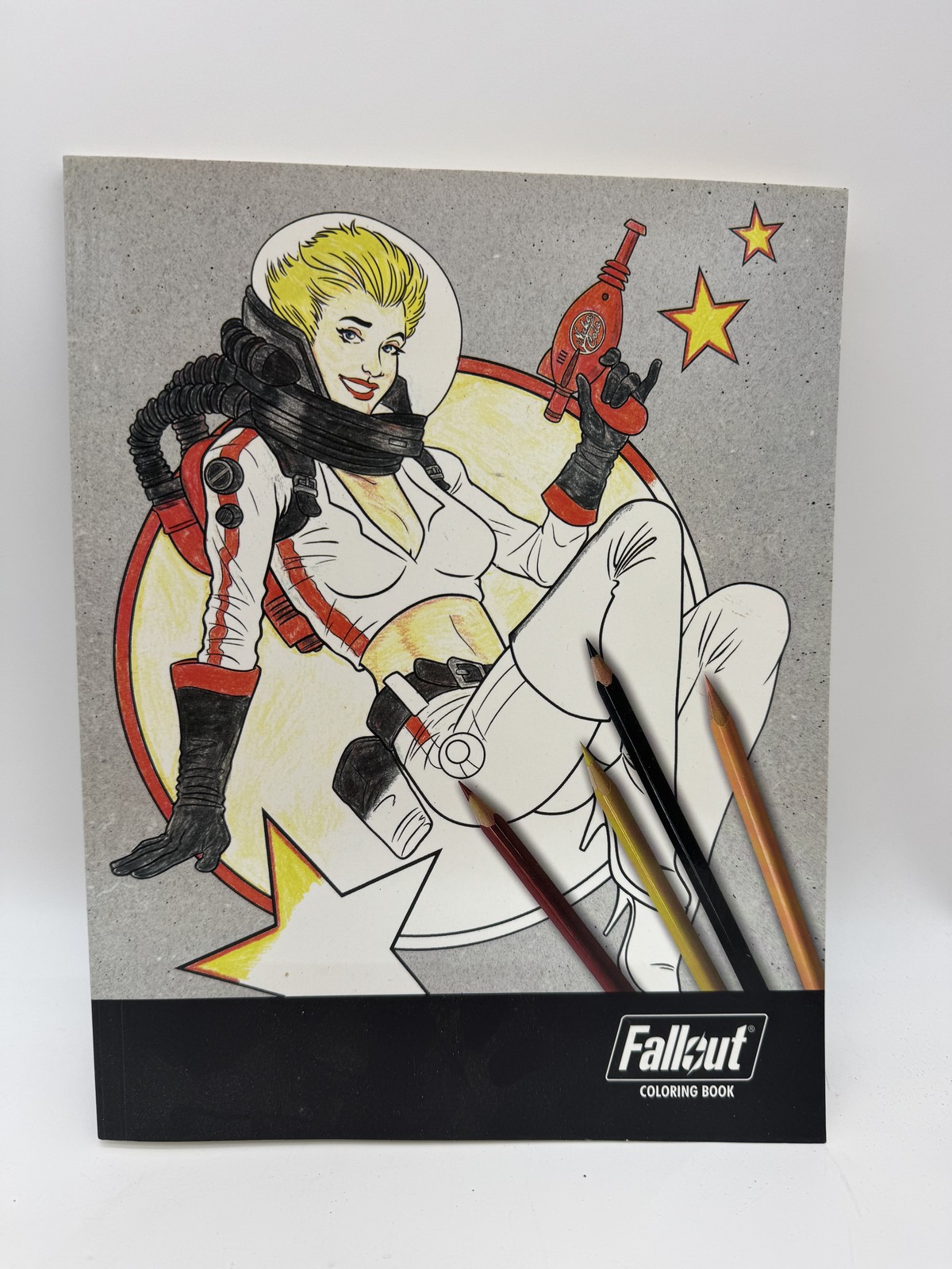 Fallout Coloring Book Bethesda ThinkGeek Video Game Art Vault-Tec Sci-Fi