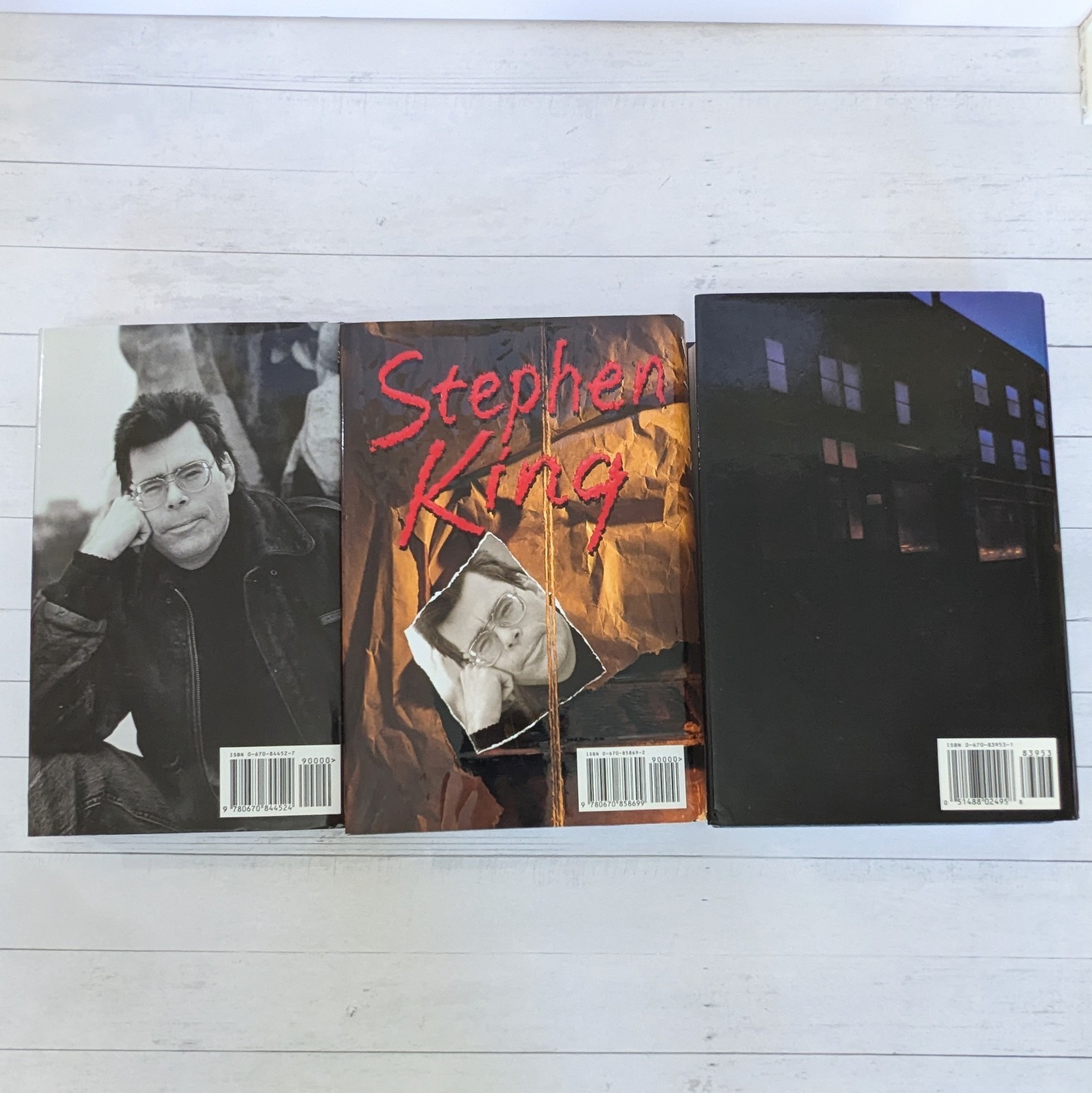 STEPHEN KING (lot of 3) 1st Ed Delores Claiborne, Rose Madder, Needful Things HC