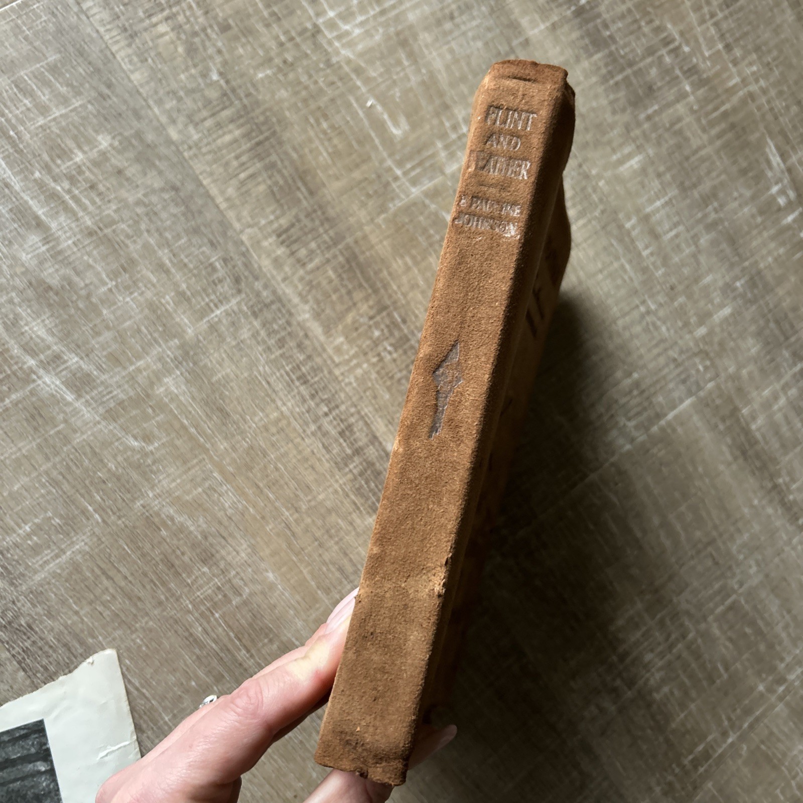 Flint and Feather E Pauline Johnson 8th Edition Antique Poetry Book Canadian