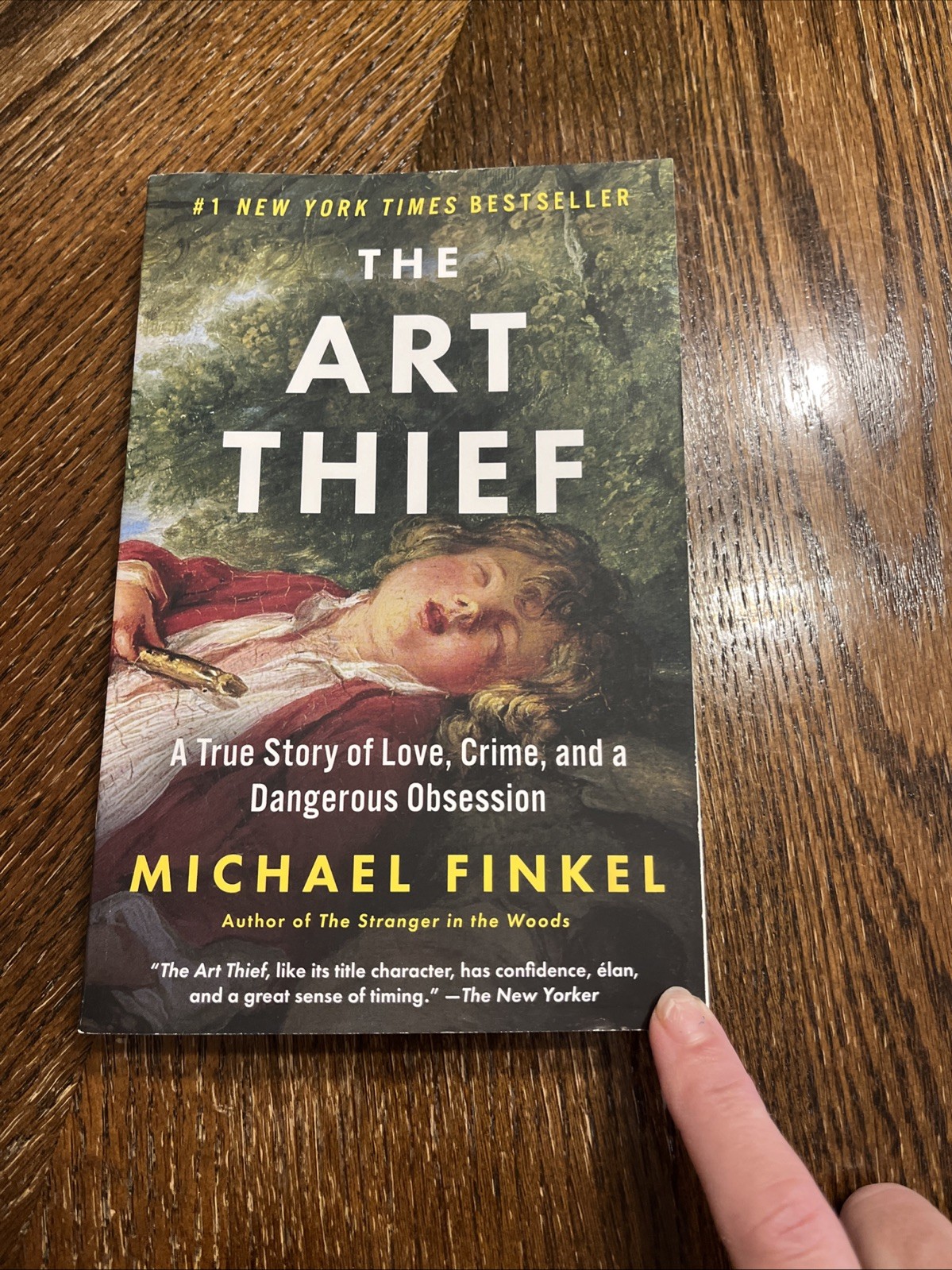 Michael Finkel The Art Thief (Paperback) Great Shape Used