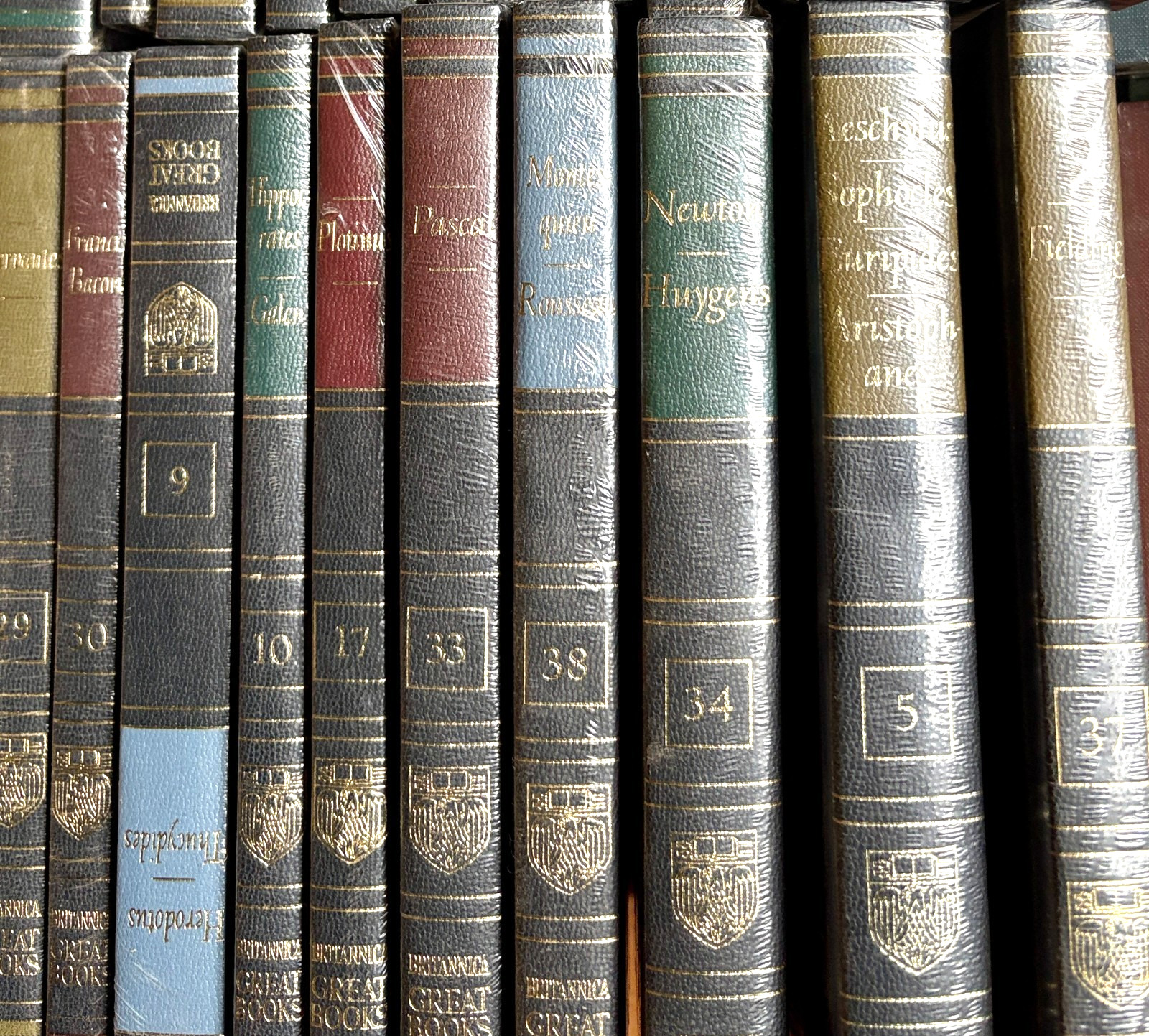 NEW Sealed Great Books of the Western World YOU CHOOSE 1980s Britannica Lot