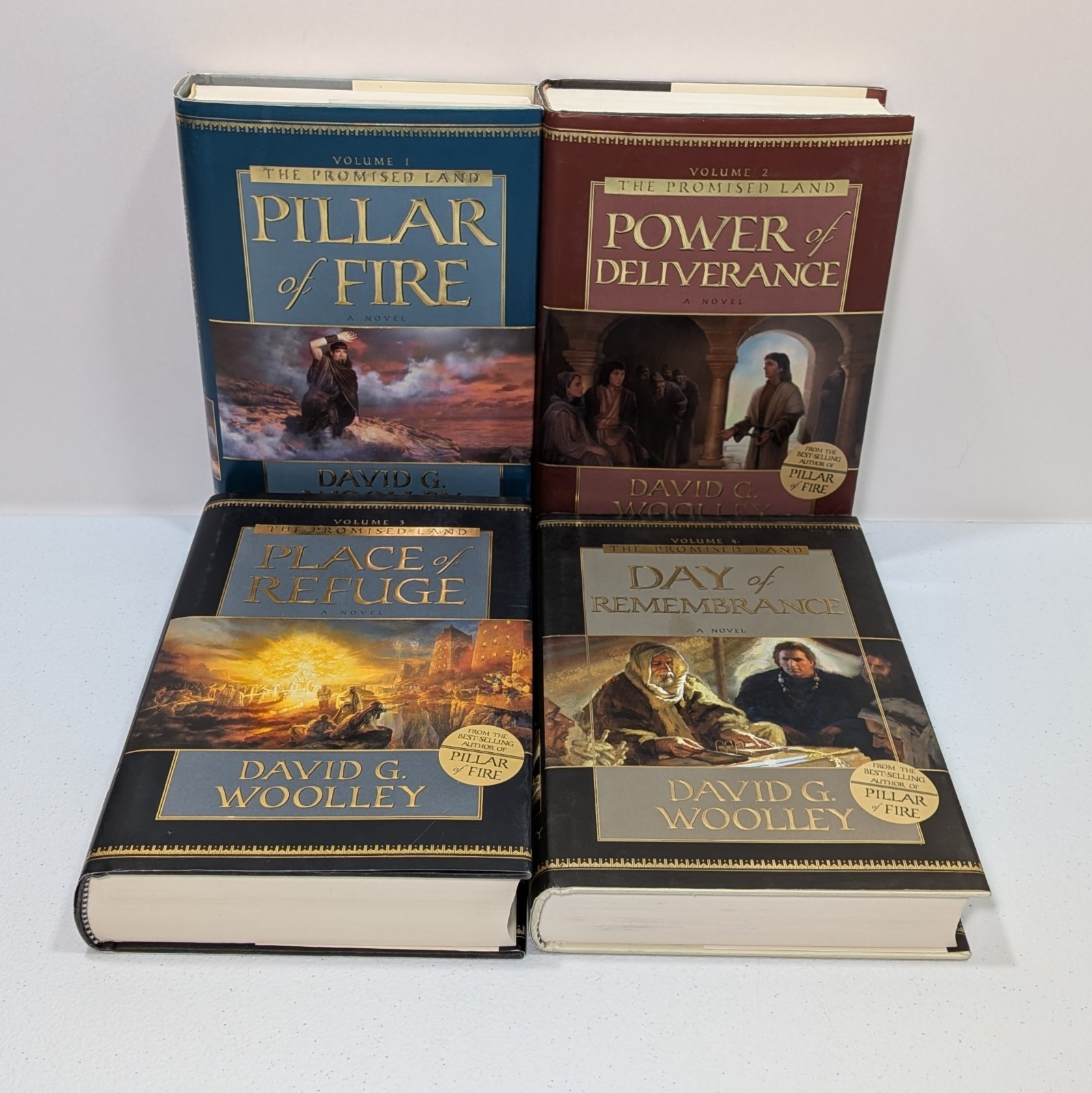 The Promised Land Series 1-4 Hardcover by David G Woolley LDS Mormon Books