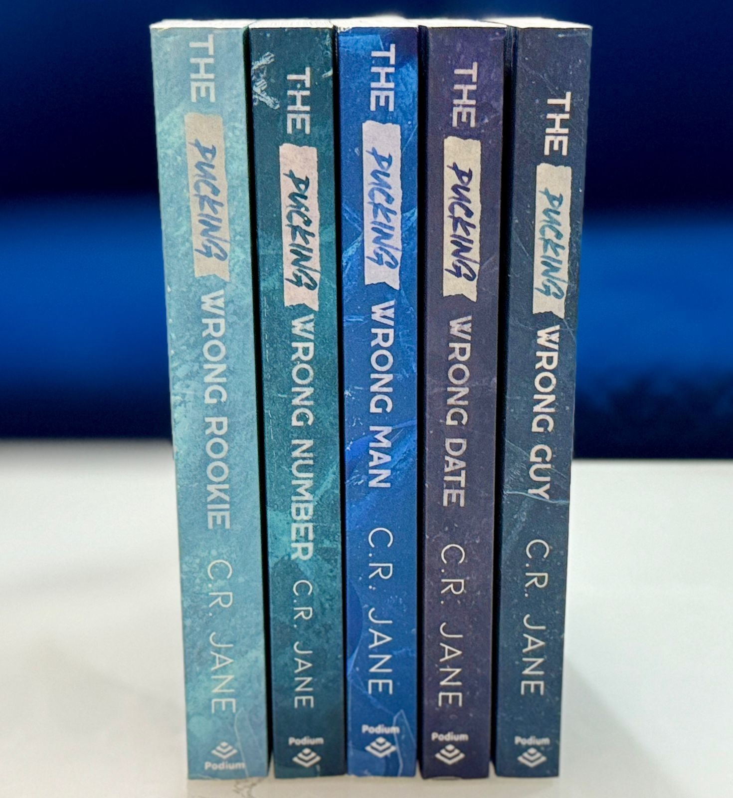The Pucking Wrong Number/Guy/Date/Man/rookie 5 Books Set by C R Jane (Paperback)