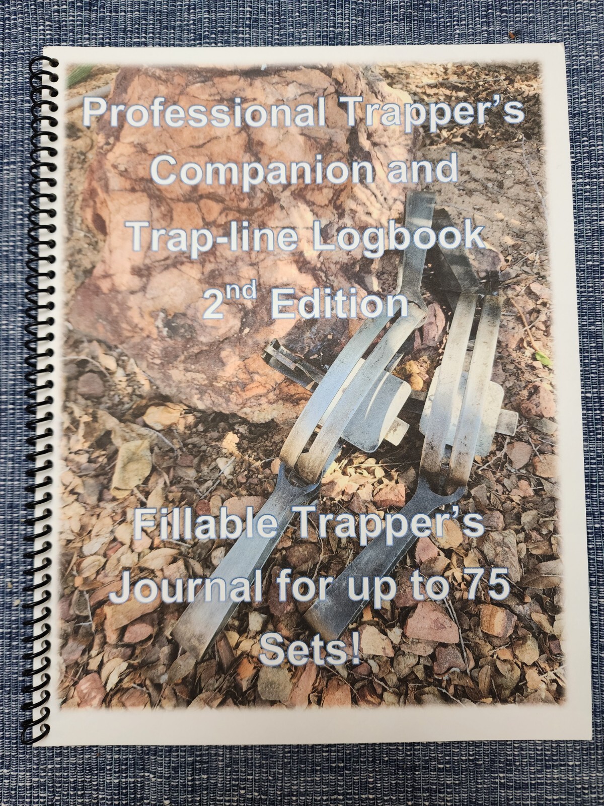 Combo Book Set! Fox Trapping Complete Course Book and Trapping Logbook ~ New!