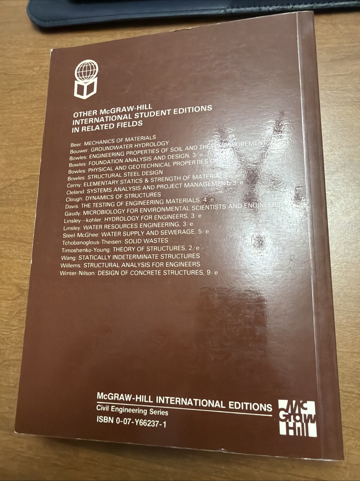 Advanced Soil Dynamics by Braja M. Das McGraw-Hill International Ed. 1983