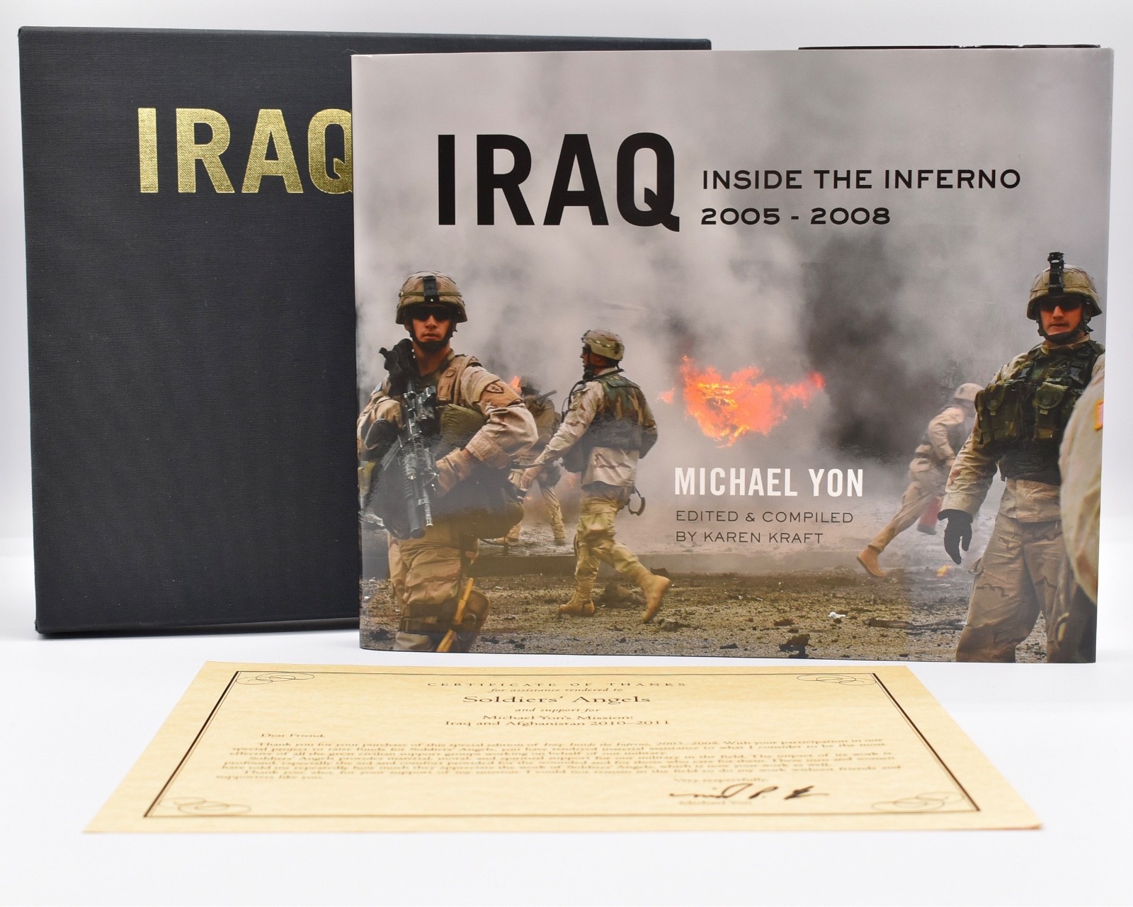 Iraq : Inside the Inferno 2005-2008 by Michael Yon HC/DJ SIGNED Ltd Ed 959/10000