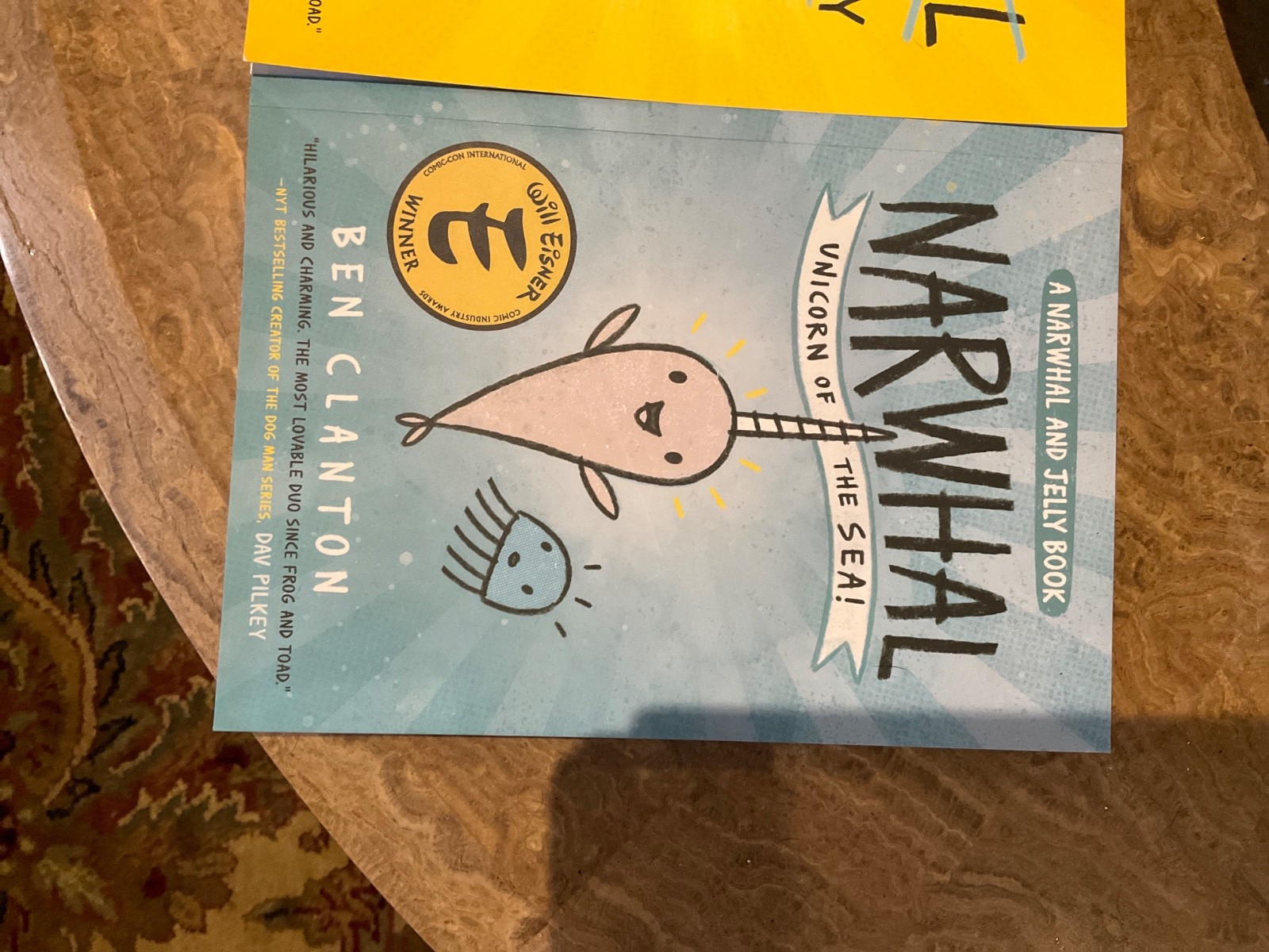 Ben Clanton Narwhal and jelly books lite of 4 paperback kids’ graphic novels.