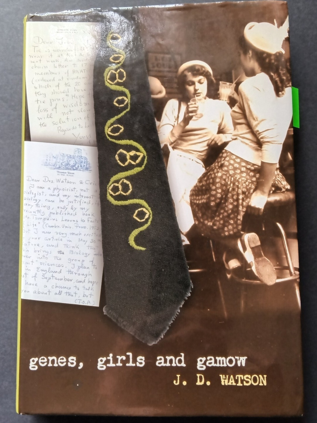 James D Watson – Genes Girls and Gamow SIGNED / AUTO HB Book – Signed 2001