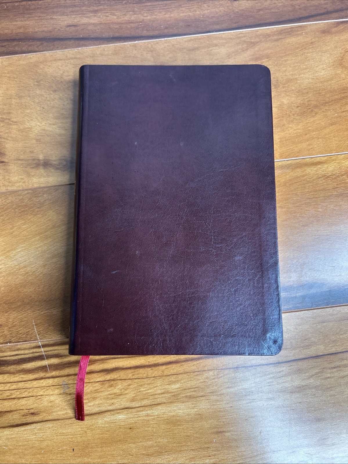 Message Bonded Leather Burgundy by Eugene H. Peterson (2008, Bonded Leather)
