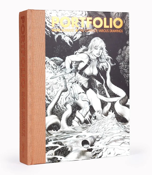 Portfolio by Mark Schultz Complete Various Drawings Deluxe Signed HC Edition New