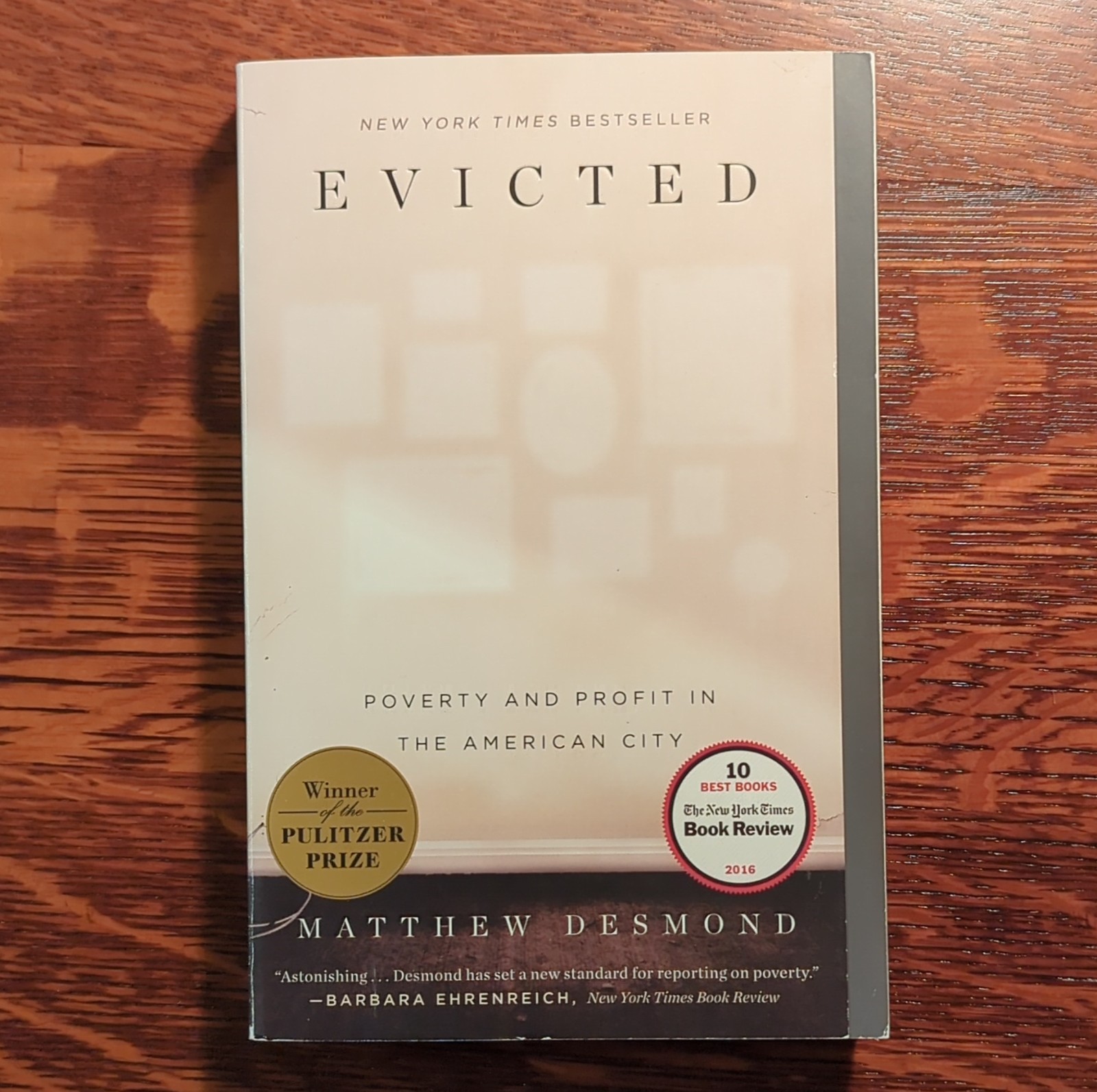 Evicted: Poverty and Profit in the American City by Matthew Desmond