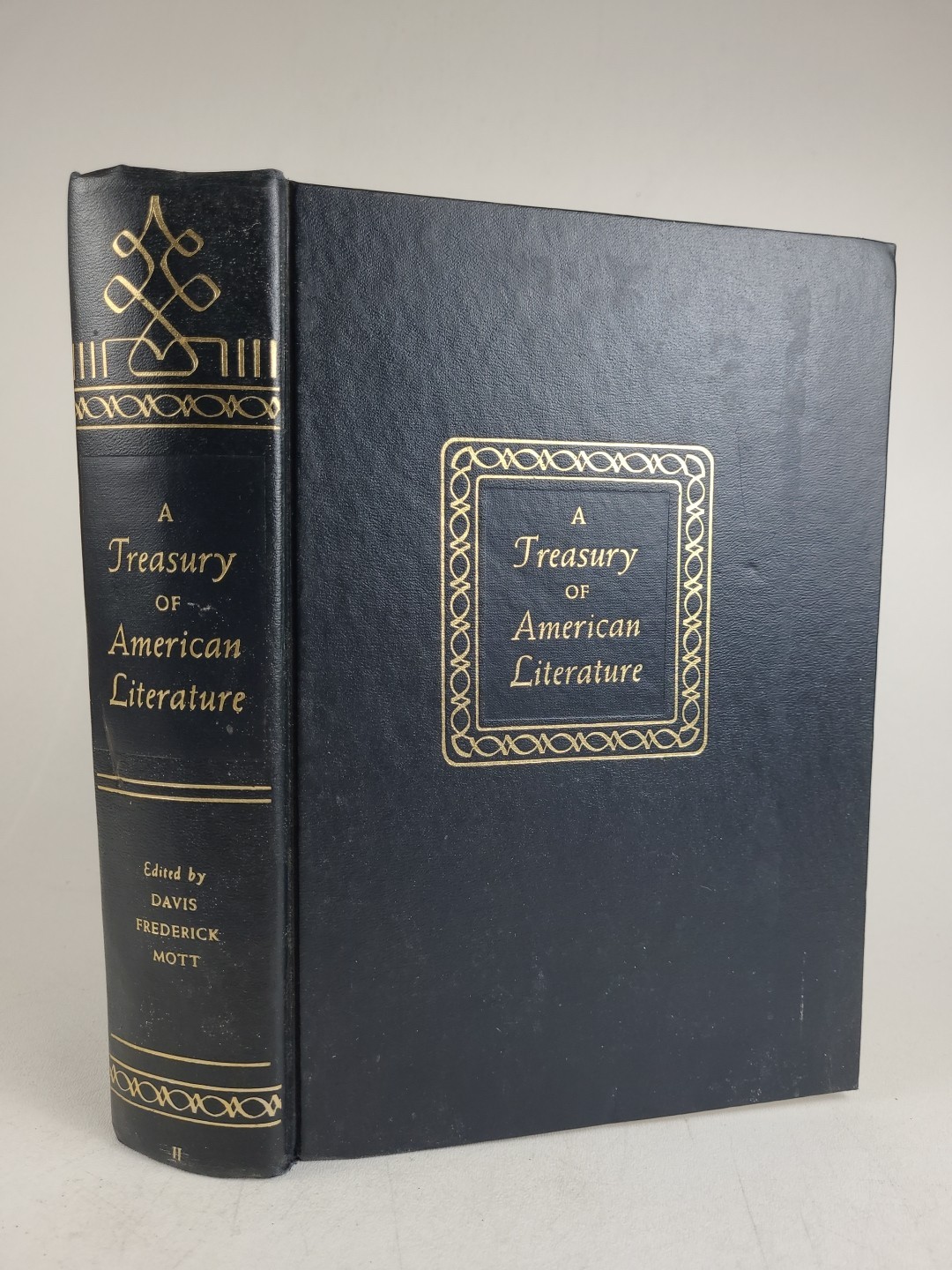 A Treasury of American Literature Volume II 2 1955 HC Charles Scribner’s Sons