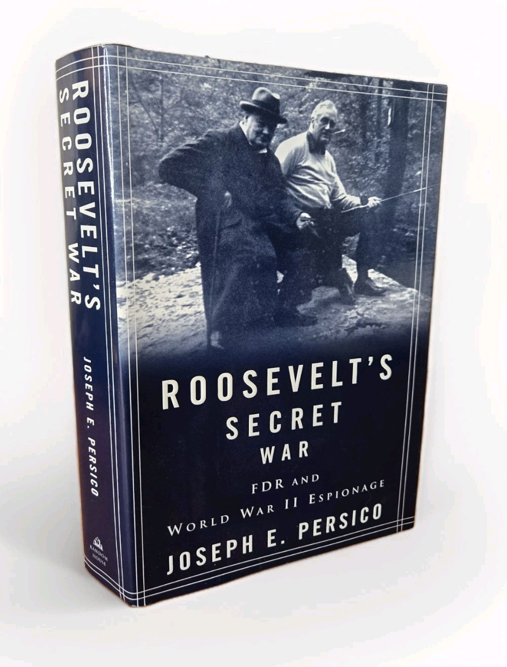 Roosevelt’s Secret War: FDR and World War II Espionage Hardcover VERY GOOD J92