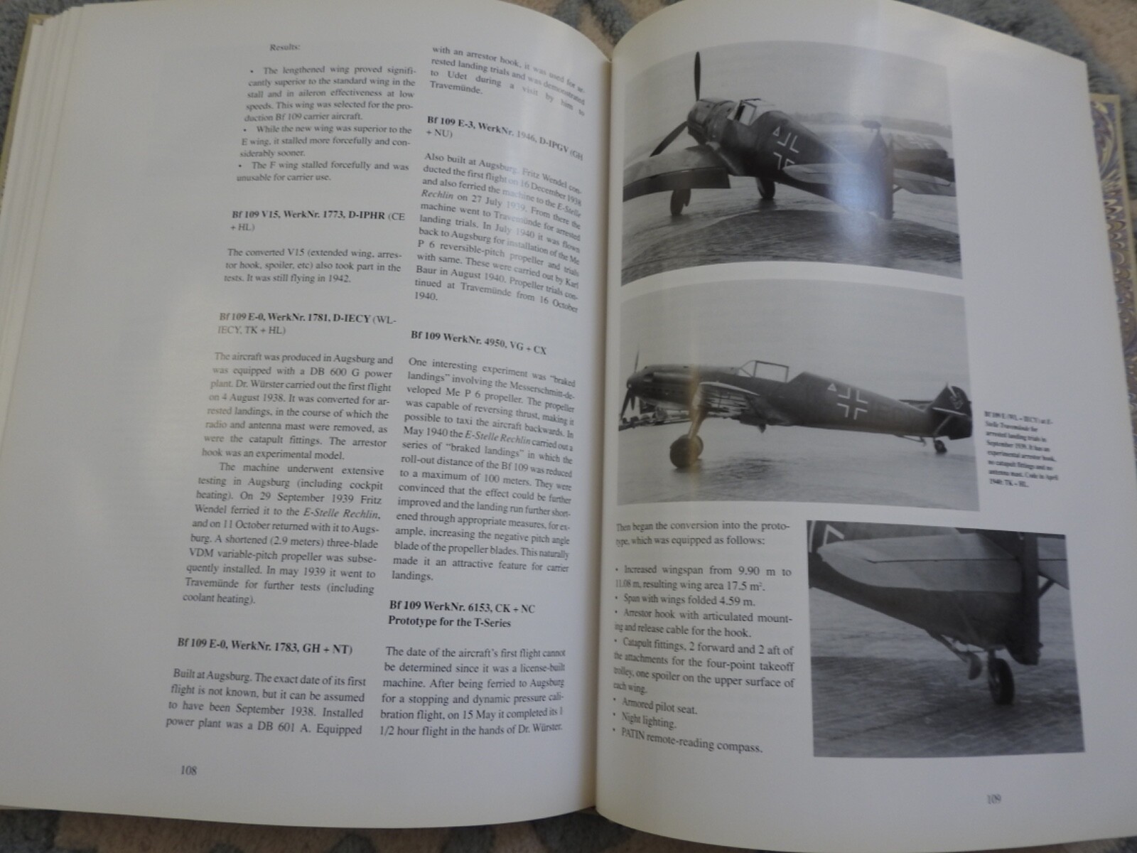 Messerschmitt Bf 109 A-E Development-Testing-Production Radinger/Schick HB/DJ
