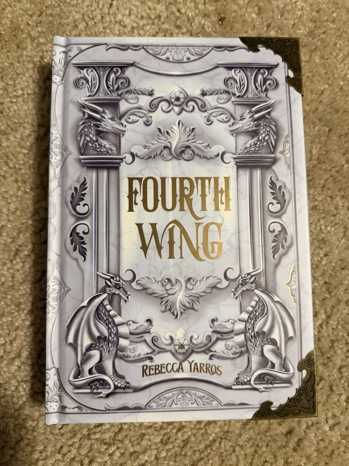 Fourth Wing by Rebecca Yarros Bookish Box Limited Edition New