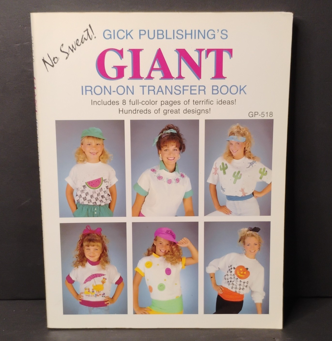 Gick Publishing Giant Iron-On Transfer Book Mixed Themes