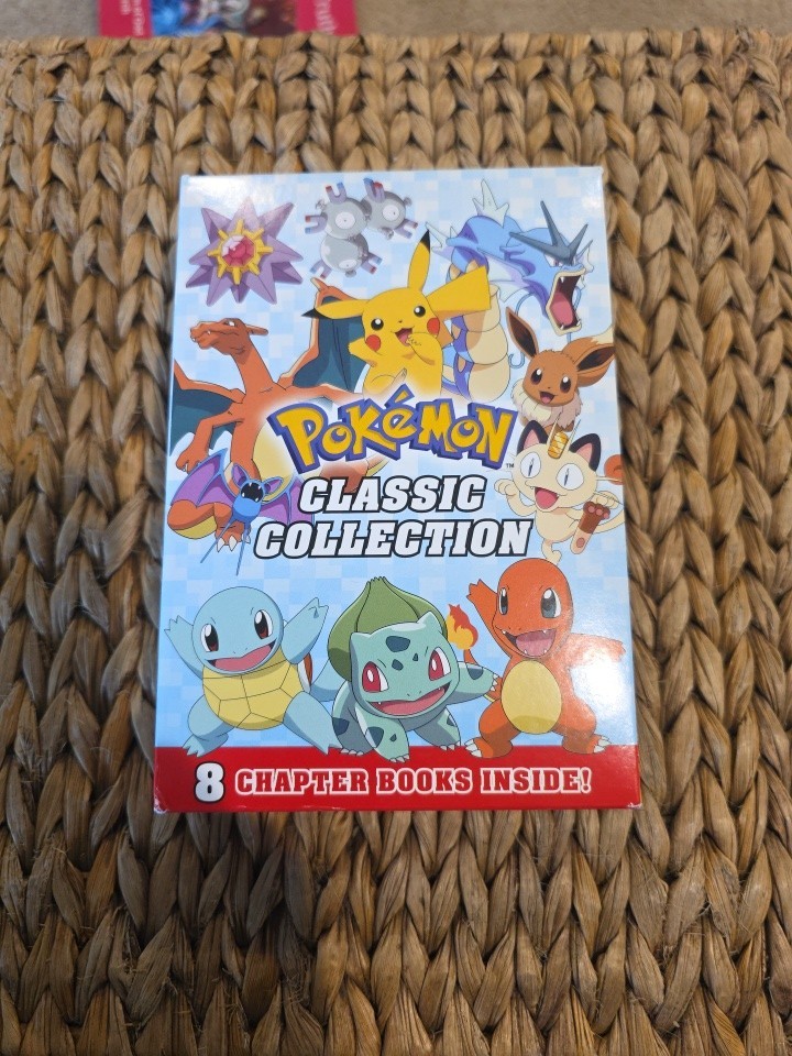 Pokemon Classic Collection Box Set of 8 Chapter Books Are NEW Scholistic
