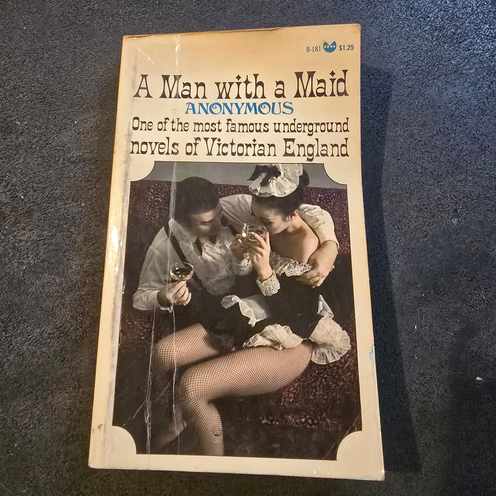 A Man With a Maid Paperback 1968 Erotica Underground Novel of Victorian England